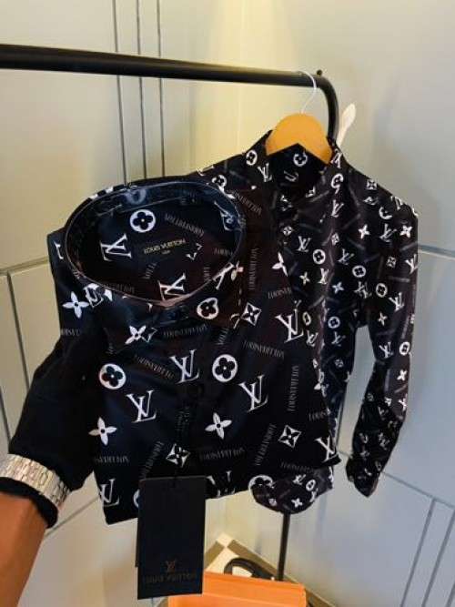 Louis Vuitton Super premium Shirt With Box Carry Bag bill